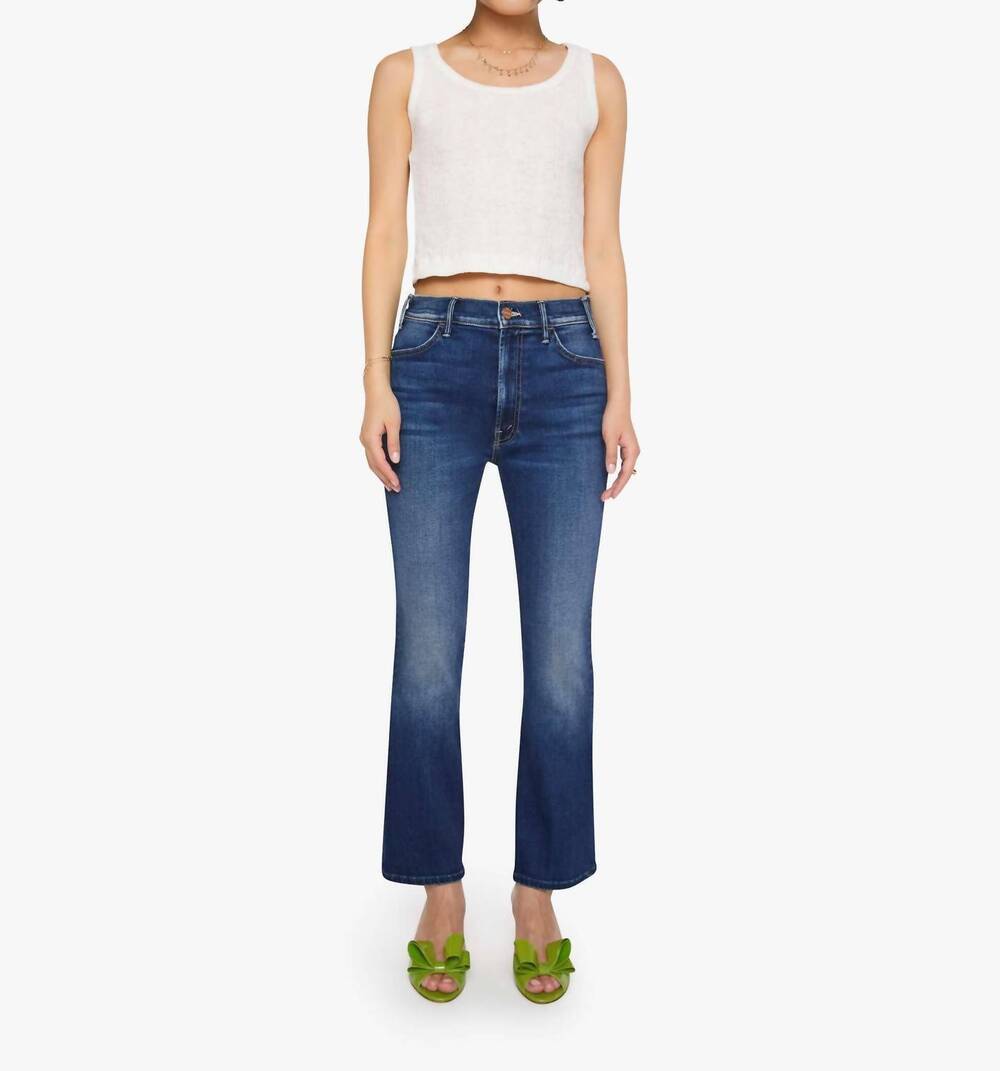 NEW MOTHER lil hustler ankle jeans in taking chances